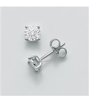 Orecchini Miluna Donna in Oro bianco Diamante ERD2386-010G7 - ERD2386-010G7